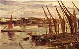 James Abbott McNeill Whistler Battersea Reach painting